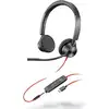 Image de Casques d'écoute de bureau USB Poly Blackwire 3325, noir