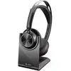 Image de Casque Poly Voyager Focus 2 UC USB-A/Bluetooth avec certification Microsoft Teams + base de chargement