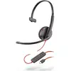 Image de POLY Blackwire C3210 Casque Avec fil Arceau Bureau/Centre d'appels USB Type-C Noir