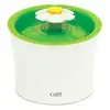 Image de Bebedero automatique Catit Flower Fountain 3 L plastique vert blanc pour chats
