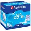 Image de Verbatim CD-R AZO Crystal 700MB 52x - 10 pièces