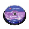Image de DVD+R Verbatim 4,7 Go 16x Surface Matte Silver 10 pièces