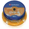Image de DVD-R Verbatim 43667 4,7 Go 16x Eje 25 pièces