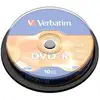 Image de Verbatim DVD-R Matt Silver 4,7 Go 16x Emballage Eje 10 pièces