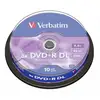Image de Verbatim DVD+R DL Doble Capa 8x 8.5GB Tarrina 10 Unds