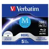 Image de Disque Blu-ray BDXL Verbatim 100 GB Caisse Joyaux 5 unités