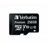 Image de Carte mémoire Verbatim Premium U1 MicroSDXC 256 Go Classe 10 UHS-I