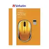 Image de Souris Verbatim Go Nano sans fil RF 2,4 GHz 1600 DPI orange ambidextre