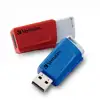 Image de Clé USB Verbatim Store 'n' Click 32 Go Rouge et Bleu USB 3.2 Gen 1