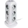 Image de Multiprise Verbatim UE EUPT-01 11 Prises 2 USB-C 2 USB-A avec Protection Surintensité