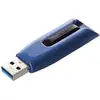 Image de Clé USB Verbatim V3 MAX 128 Go USB 3.2 Gen 1 Glissière Noir Bleu