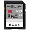 Image de Carte SD Sony SF-M 512 Go UHS-II R277/W150 V60 résistante