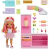 Image de Poupée Rainbow High Little Dessert Shop avec Kandy Playset robe amovible 14 cm multicolore