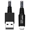 Image de Cable USB A à Lightning Eaton Tripp Lite M100-003-HD 0,91 m Noir