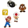 Image de Pack de 5 figurines Jakks Pacific World Of Nintendo New Super Mario Bros. U Acorn Plains 6 cm