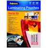 Image de Funda de plastification Fellowes Kit Brillant 80 microns A4 A5 Photos