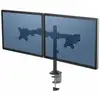 Image de Fellowes Reflex 8502601 Support Double Moniteur Bureau 27" VESA 75x75 à 100x100 Max 8Kg
