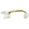 Image de Startech Cable Adaptador de Alimentación LP4 a PCI Express 6 Pines 15cm