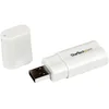 Image de Adaptateur Audio USB Stéréo StarTech.com Blanc