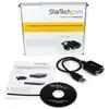 Image de Adaptateur StarTech ICUSB2321X USB vers Série RS232 DB9 0.42 m Noir