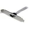 Image de Adaptateur série Startech PLATE9M16 IDC10 à DB9 RS232 40,6 cm gris