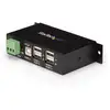Image de Concentrateur USB Startech ST4200USBM 4 ports USB 2.0 industriel métal