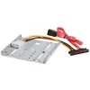 Image de Kit de montage Startech BRACKET25SAT adaptateur SSD 2,5" vers baie 3,5" aluminium