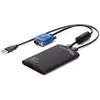 Image de Adaptateur KVM USB Crash Cart StarTech NOTECONS01 VGA Multi OS Compact