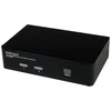 Image de StarTech.com Commutateur KVM HDMI USB 2 ports avec audio et concentrateur USB 2.0