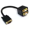 Image de Startech Cable 30cm Duplicador Divisor de Vídeo VGA de 2 Puertos Salidas