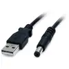 Image de Câble d'alimentation Startech USB2TYPEM USB A Type M 0,9 m Noir