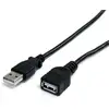 Image de Câble d'extension USB 2.0 StarTech.com 1,8 m mâle à femelle USB A noir