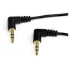 Image de Cable Audio Stéréo 3,5mm StarTech 1,8m Angulé Droit Macho à Macho
