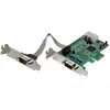 Image de StarTech.com Carte PCI Express à Faible Encombrement avec 2 Ports Série RS232 - UART 16550