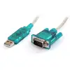 Image de StarTech Cable Adaptador USB a Puerto Serie Serial RS232 DB9 0.9m