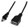 Image de Cable USB A à Mini USB StarTech 0,3 m Noir