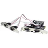 Image de StarTech.com Carte PCI Express avec 4 Ports DB-9 RS232 Adaptateur PCIe Série UART