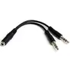 Image de Startech Adaptador Divisor de Auriculares Minijack