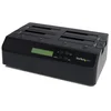 Image de StarTech.com Duplicateur et Effaceur de Disques Durs à 4 baies, Cloneur/Copieur Autonome de HDD/SSD 1:3 SATA, Station d'Accueil USB 3.0 - eSATA vers SATA, Duplicateur de Disques Durs, Conception Sans Outillage