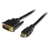 Image de Cable HDMI vers DVI-D StarTech 5m Bidirectionnel Connecteurs Or Noir