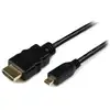Image de Cable HDMI StarTech HDADMM2M Micro HDMI vers HDMI 2 m 4K 3D Macho-Macho Noir