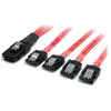 Image de StarTech Cable STT8087 4x SATA Latch 1m