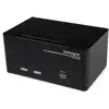 Image de Conmutateur KVM USB DVI Triple Moniteur 2 Ports StarTech SV231TDVIUA