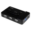 Image de StarTech.com Hub combiné USB 3.0/2.0 6 ports avec port de charge