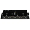 Image de StarTech.com Hub adaptateur USB vers série DB9 RS232 4 ports   Montage sur rail DIN industriel et mural