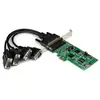 Image de StarTech.com Carte PCI Express Série 4 ports - 2x RS232 et 2x RS422 / RS485