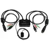 Image de StarTech.com Switch Commutateur KVM 2 Ports USB, HDMI avec Audio et Câbles pour 2 PC sur 1 écran - Auto Alimenté