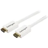 Image de Cable HDMI 3m StarTech CL3 Ultra HD 4K 30Hz 10,2 Gbps Blanc