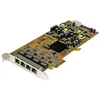 Image de StarTech.com Carte réseau PCIe à 4 ports Gigabit Power over Ethernet - NIC PCI Express PSE / PoE