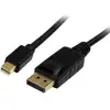 Image de Cable DisplayPort Startech MDP2DPMM3M 3 m Mini DisplayPort vers DisplayPort 4K UHD Noir